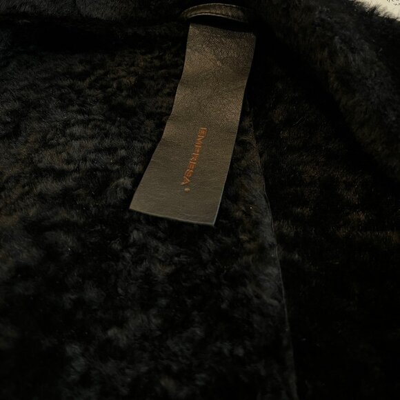 EMPRESA Italian Shearling Leather Jacket - Picture 8 of 11